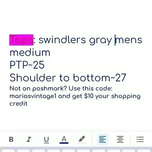 swindler light gray sweatshirt pullover crewneck mens medium - Picture 4 of 4